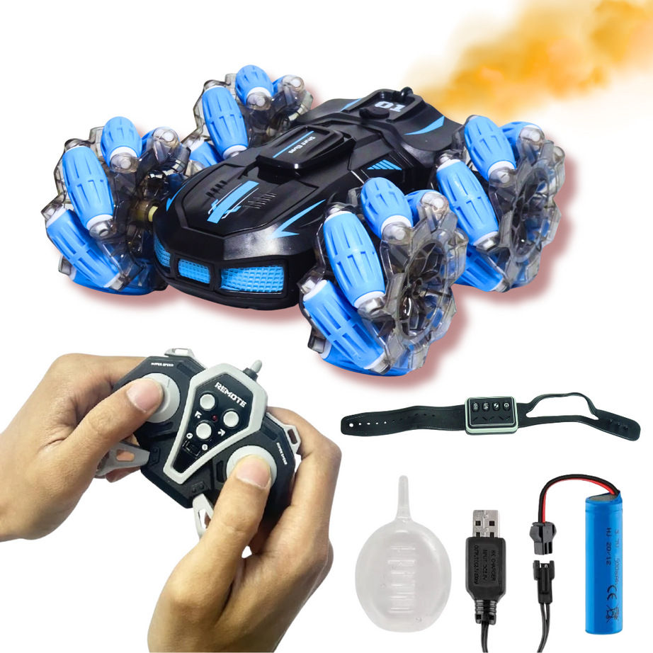 Stunt Vehicle Racing Car with Watch Remote – For Kids | KidsBestie(Random colours)