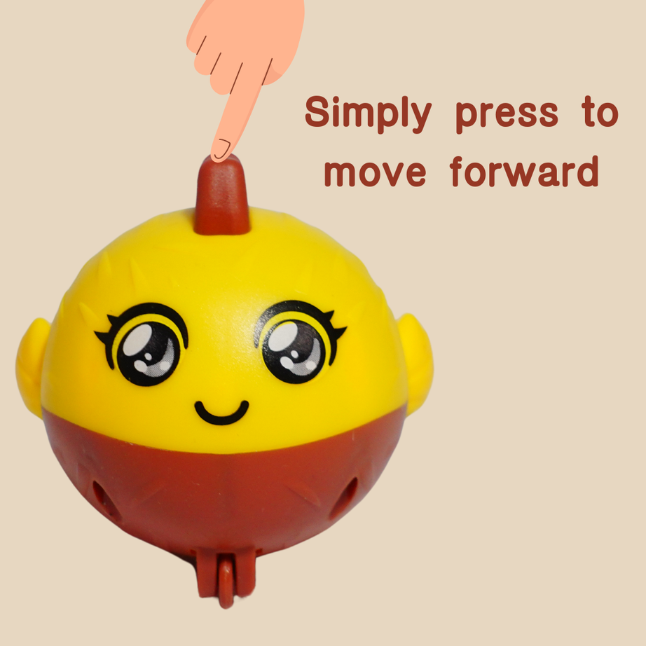 Fish Pull Back Toy for Kids (Random Colours)