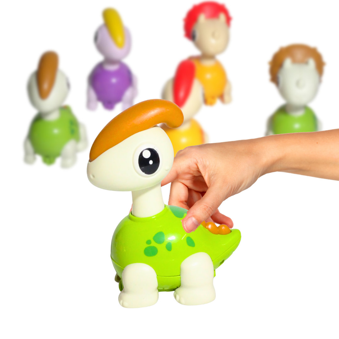 Adorable Dinosaur toy for Kids | Pack of 1 (Random Colours)