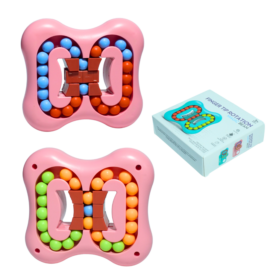 Rotating Magic Box Rotating Magic Bean Cube Intelligent Stress Relief Toy – Kids Bestie