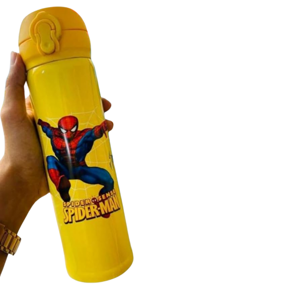 Kids Water Bottle – 500 ml Leak-Proof Drinking Container (Random Design)