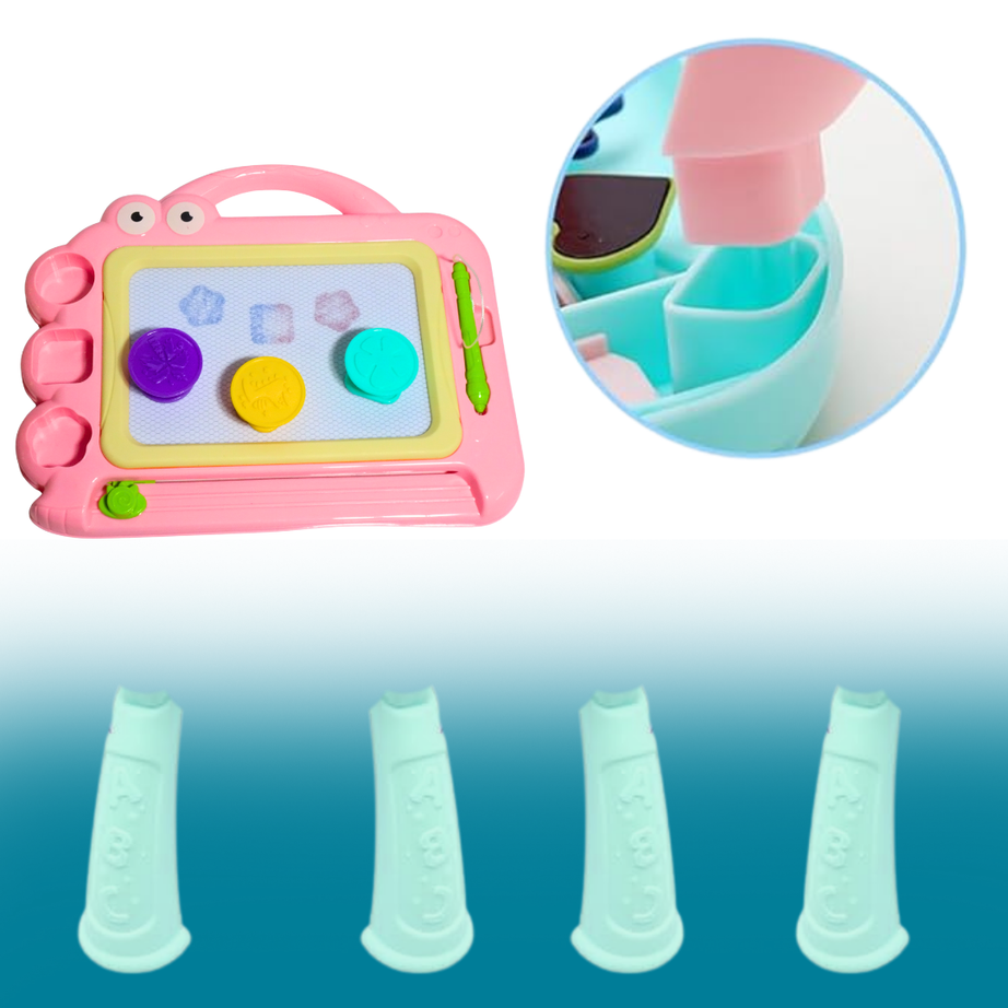 Colourful Magnetic Drawing Board for Kids