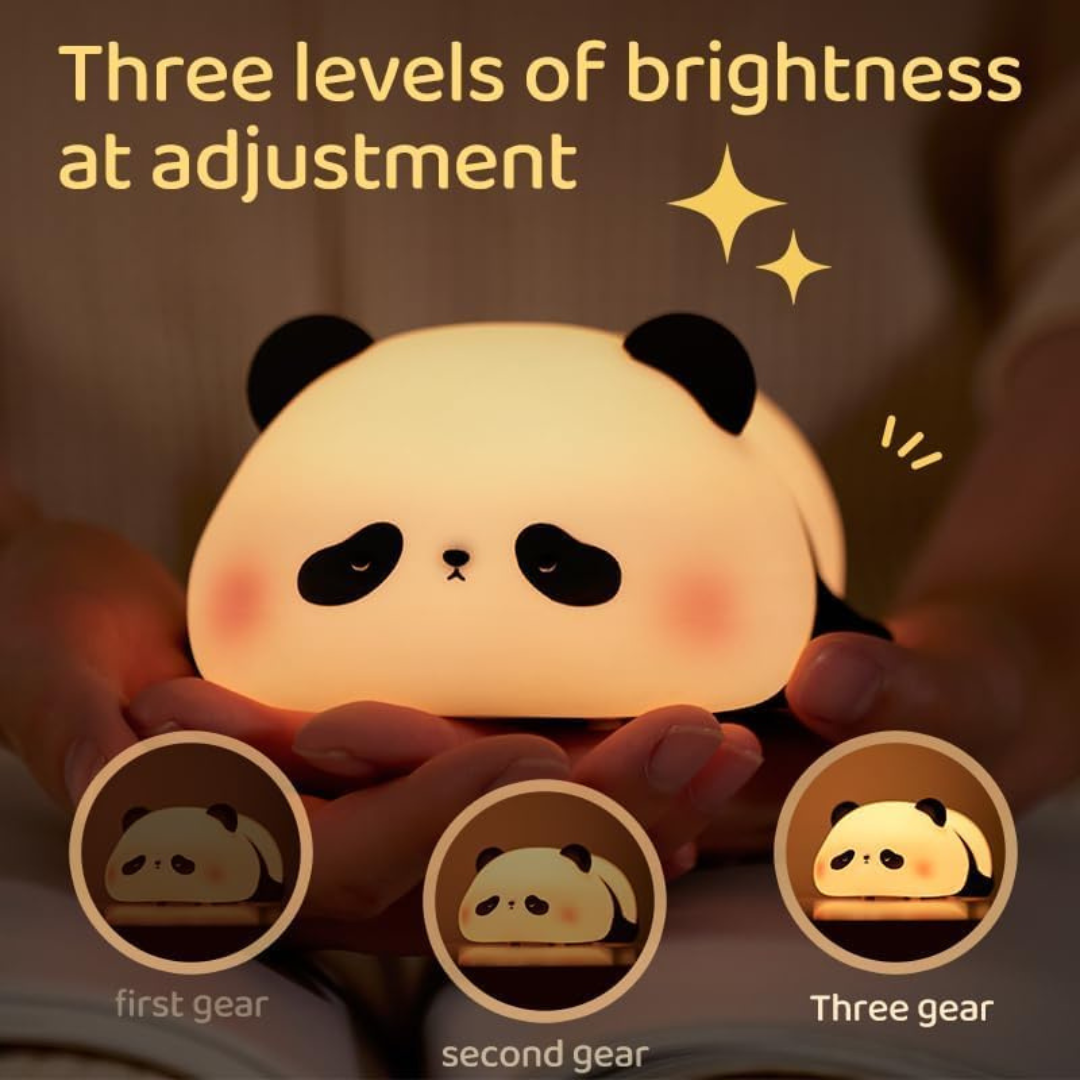 Sleeping Panda Night Lamp for Bedroom