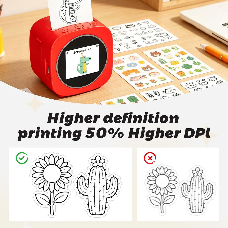 Voice-Controlled AI Printer for Kids | KB