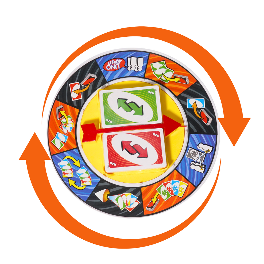 UNO Spin Game for Kids Age 3+