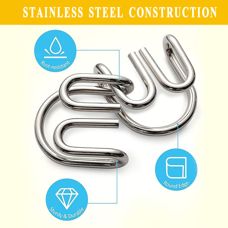 IQ Metal Puzzle Brainteaser – Twist, Think & Solve