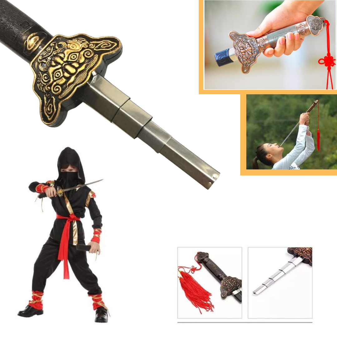 Foldable Metal Sword | Compact, Durable & Portable Design