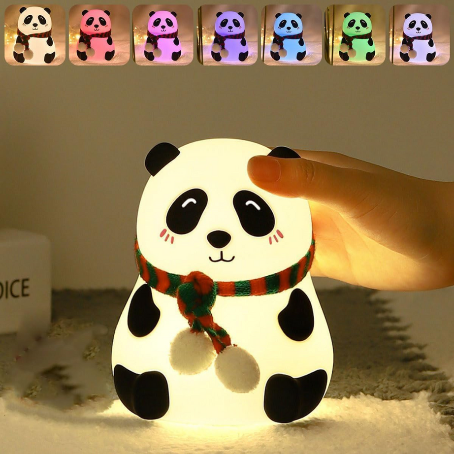 Panda Ultimate Kids Rechargeable Touch Lamp Combo Standing Panda Night Lamp Gift Set | Kidsbestie