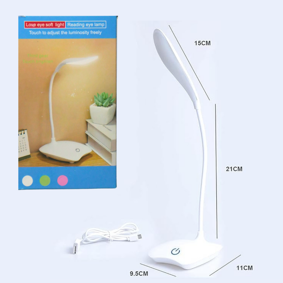 Rechargeable Study Lamp – Touch Control & Adjustable Brightness