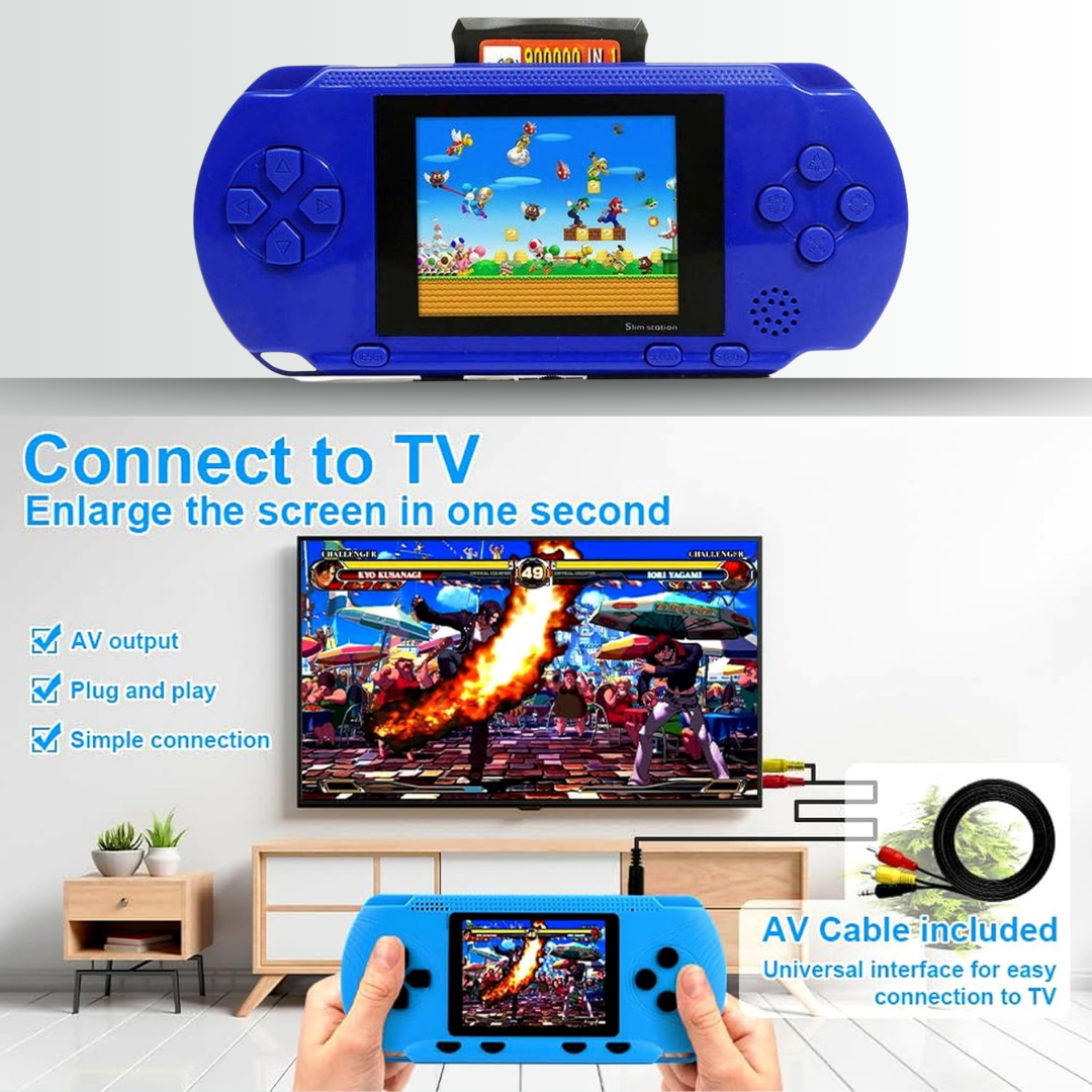 PVP Station Light 3000 | Handheld Video Game Console for Kids | Multiplayer Fun(Random Colours)