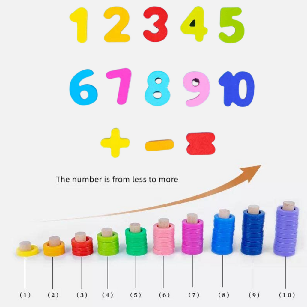 3-in-1 Montessori Puzzle Board for Kids