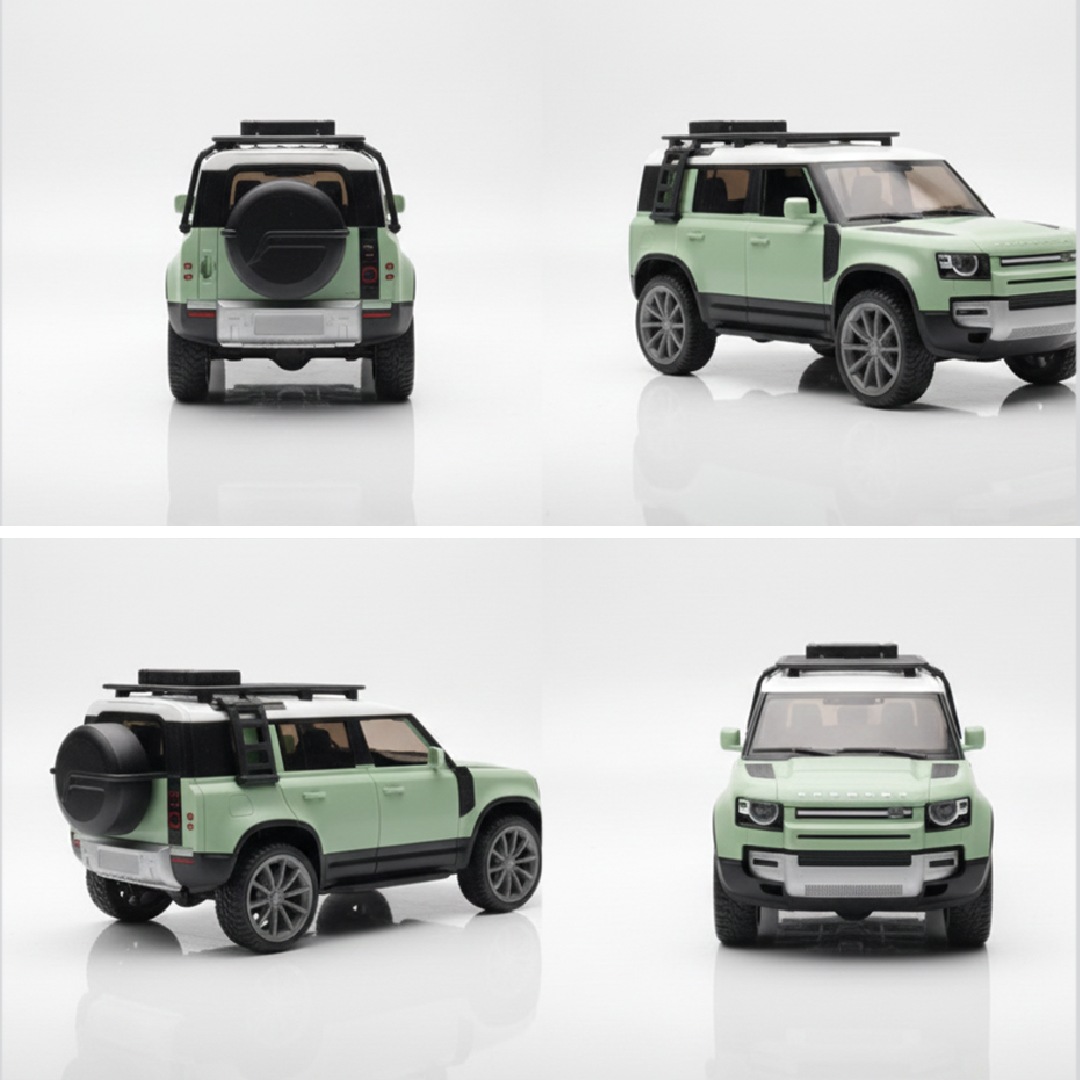 Defender SUV Car with Smoke Function | 5-Channel RC Adventure Vehicle – KidsBestie