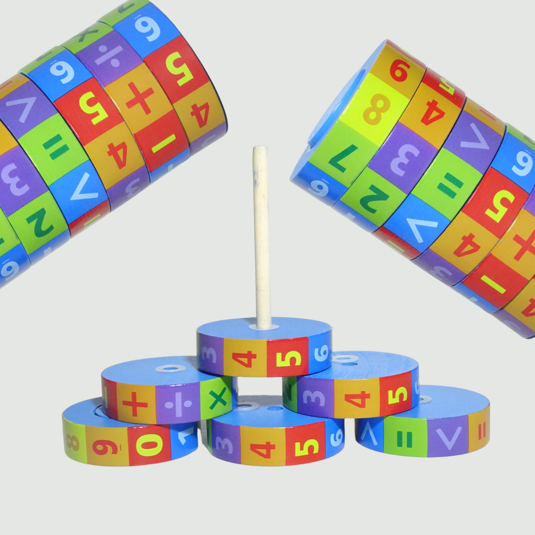 Rolling Math Calculator - Spinner – Educational Toy | KidsBestie – Kids ...
