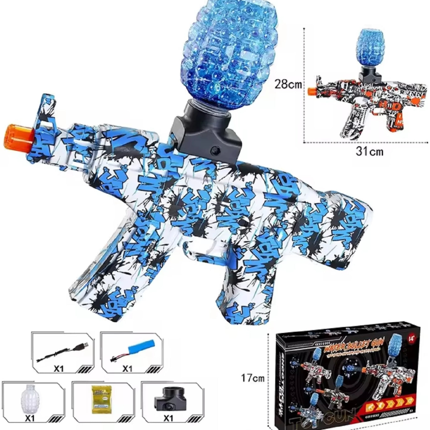 Gel Blaster Automatic Gun for Kids