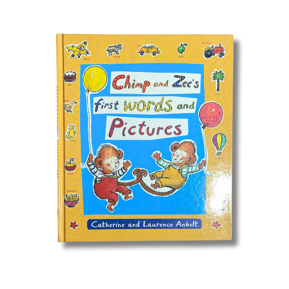 CHIMP AND ZEE’S FIRST WORDS AND PICTURES – Preloved Edition – KidsBestie |kb3650
