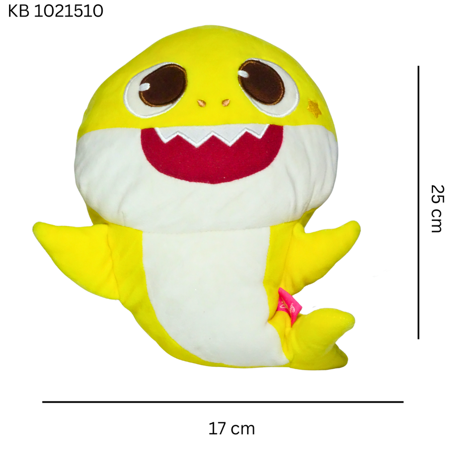 Yellow Baby Shark Soft Toys for Kids
