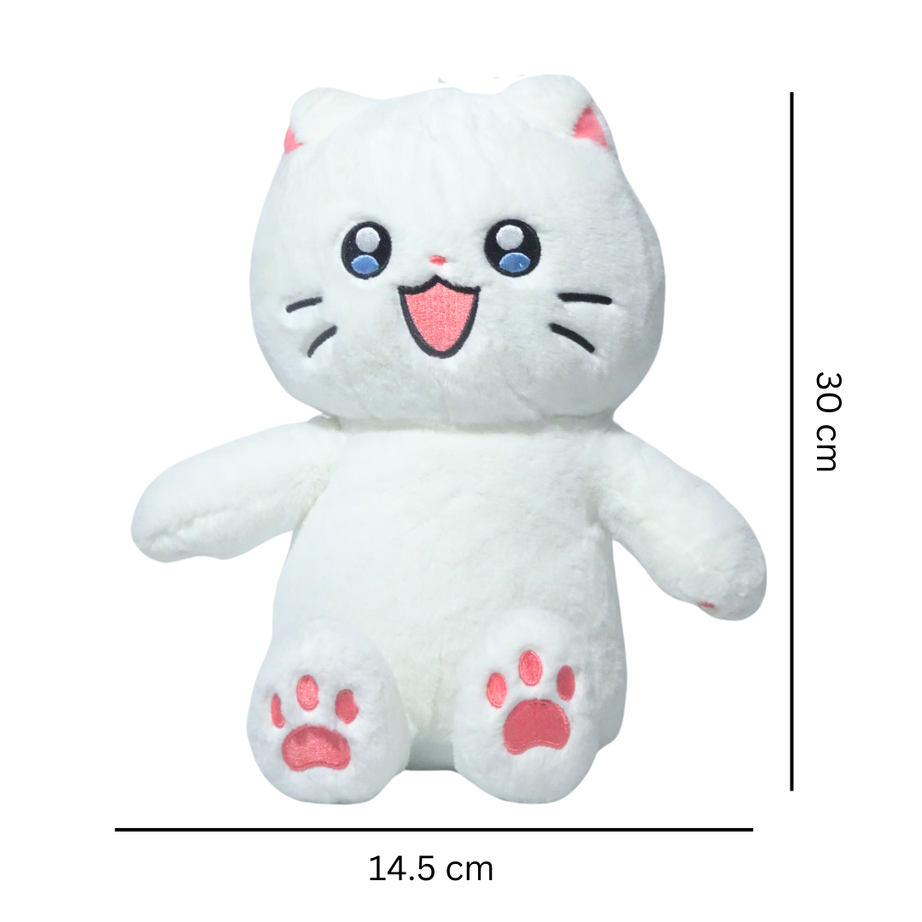 Cute Kitty Soft Toy – Ultra-Soft & Huggable Plush Cat for Kids