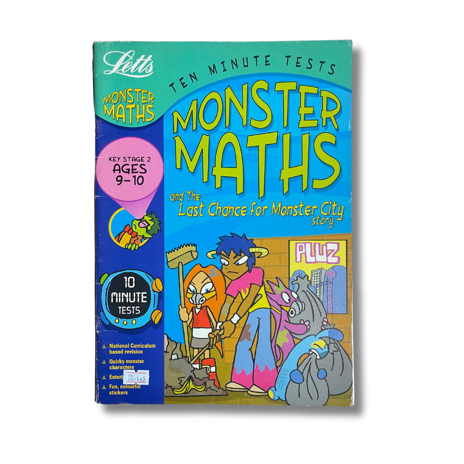 Monster Maths – Preloved Edition | KidsBestie | KB2648|