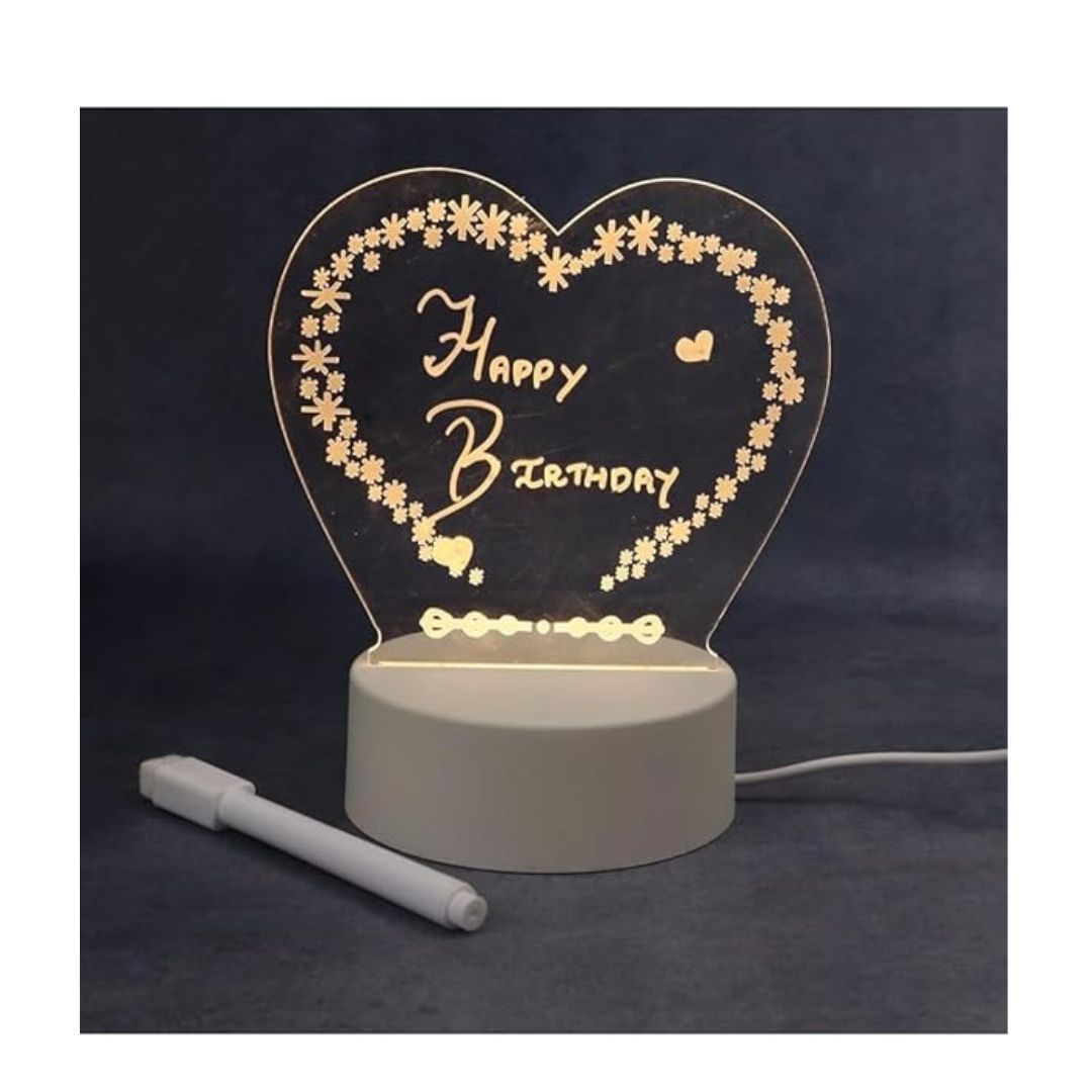 Kidsbestie-3D Creative Light, Write-on Lamp for Couple Gifts