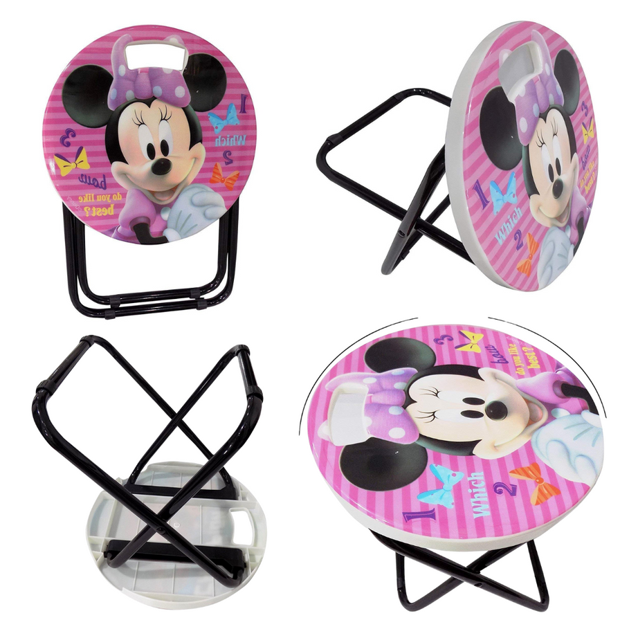 Round Stool for Kids – Cute, Comfy & Colorful( Random Colours)