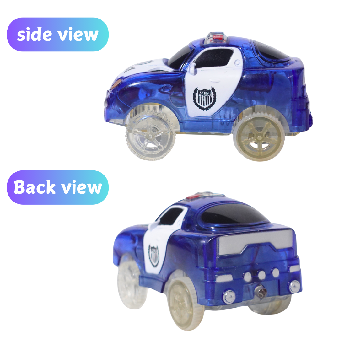 LED Light Up Child Toy Police Car