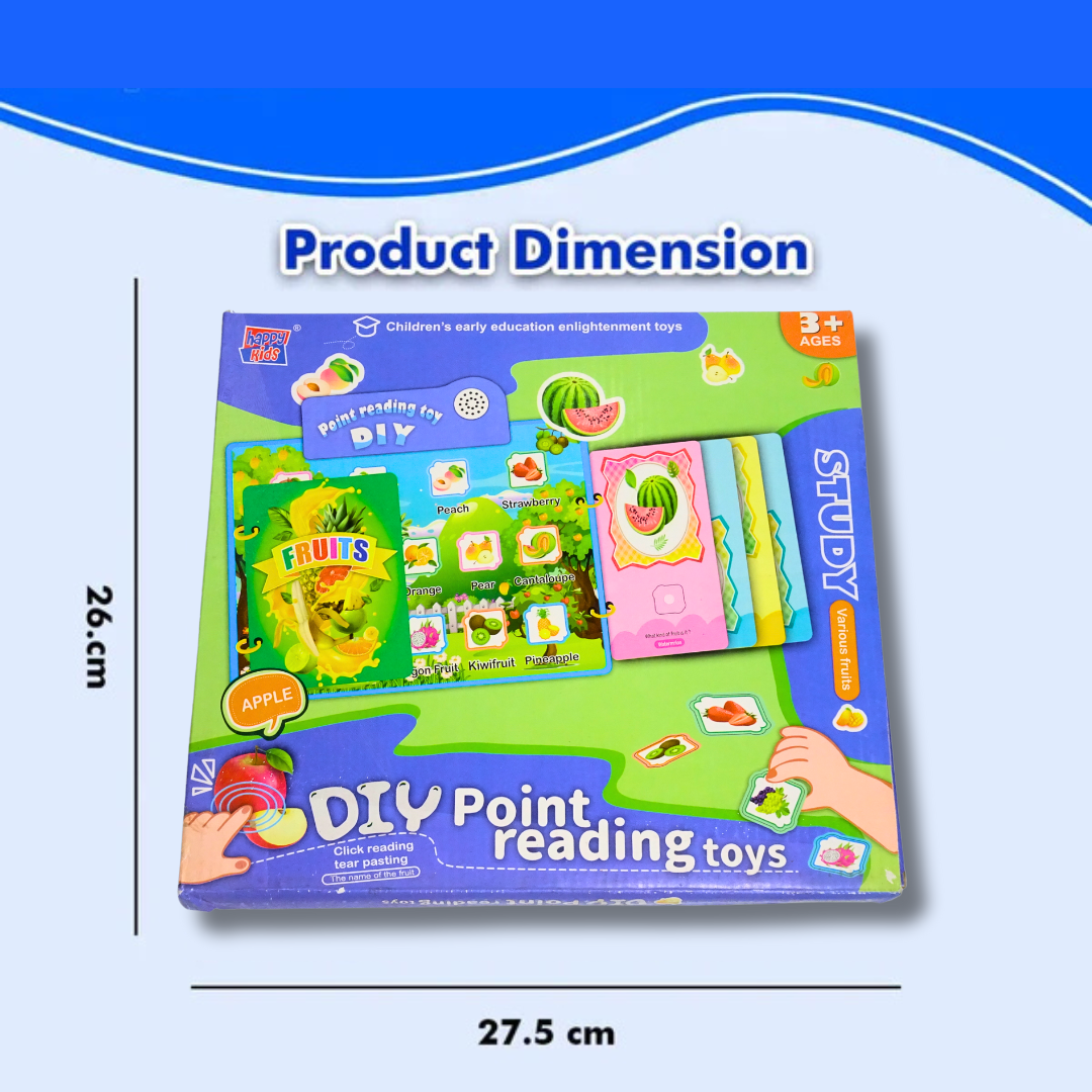 DIY Point Reading Toys | KidsBestie Edition