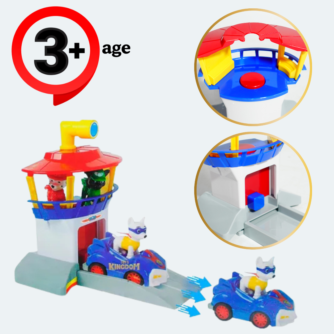 Paw Patrol Brave Heroes Catapult Set | Launch & Rescue Adventure Toy for Kids