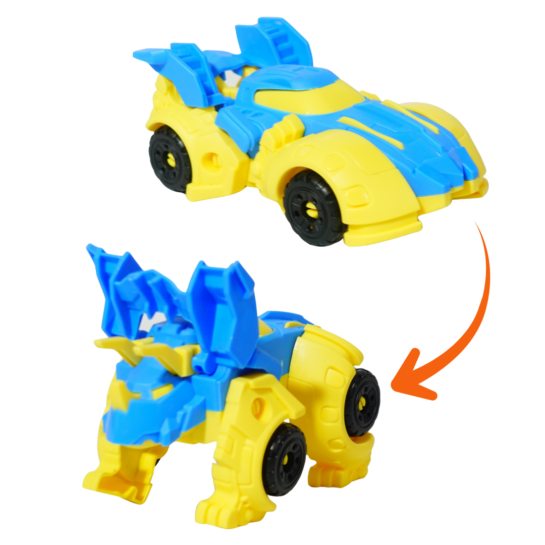Dino Transforming Car | Automatic Dinosaur Car with Transformation | Fun Toy for Kids