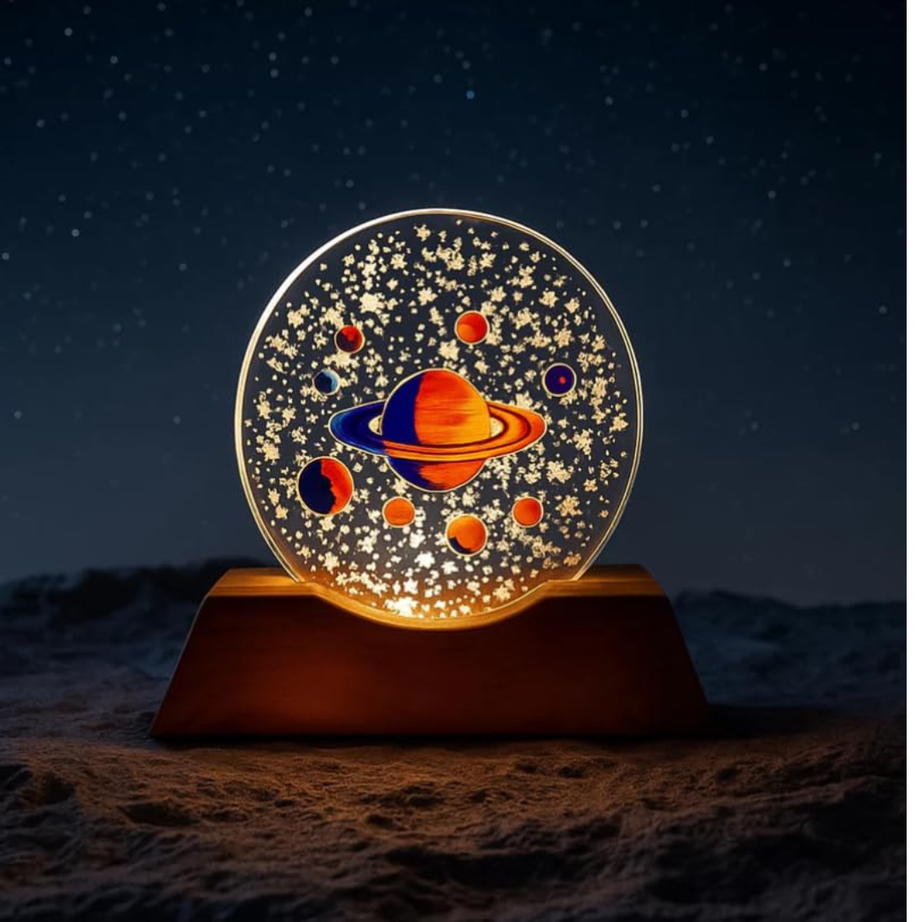 3D Creative Visualization Lamp | Optical Illusion LED Night Light | Color-Changing Decorative Lamp