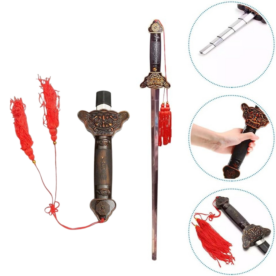 Foldable Metal Sword | Compact, Durable & Portable Design