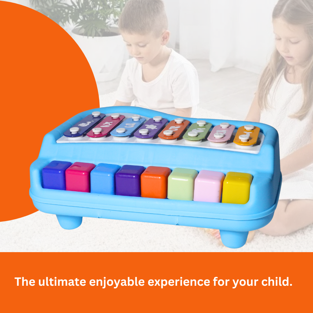 2-in-1 Piano Xylophone [Big] – Preloved Edition | KidsBestie