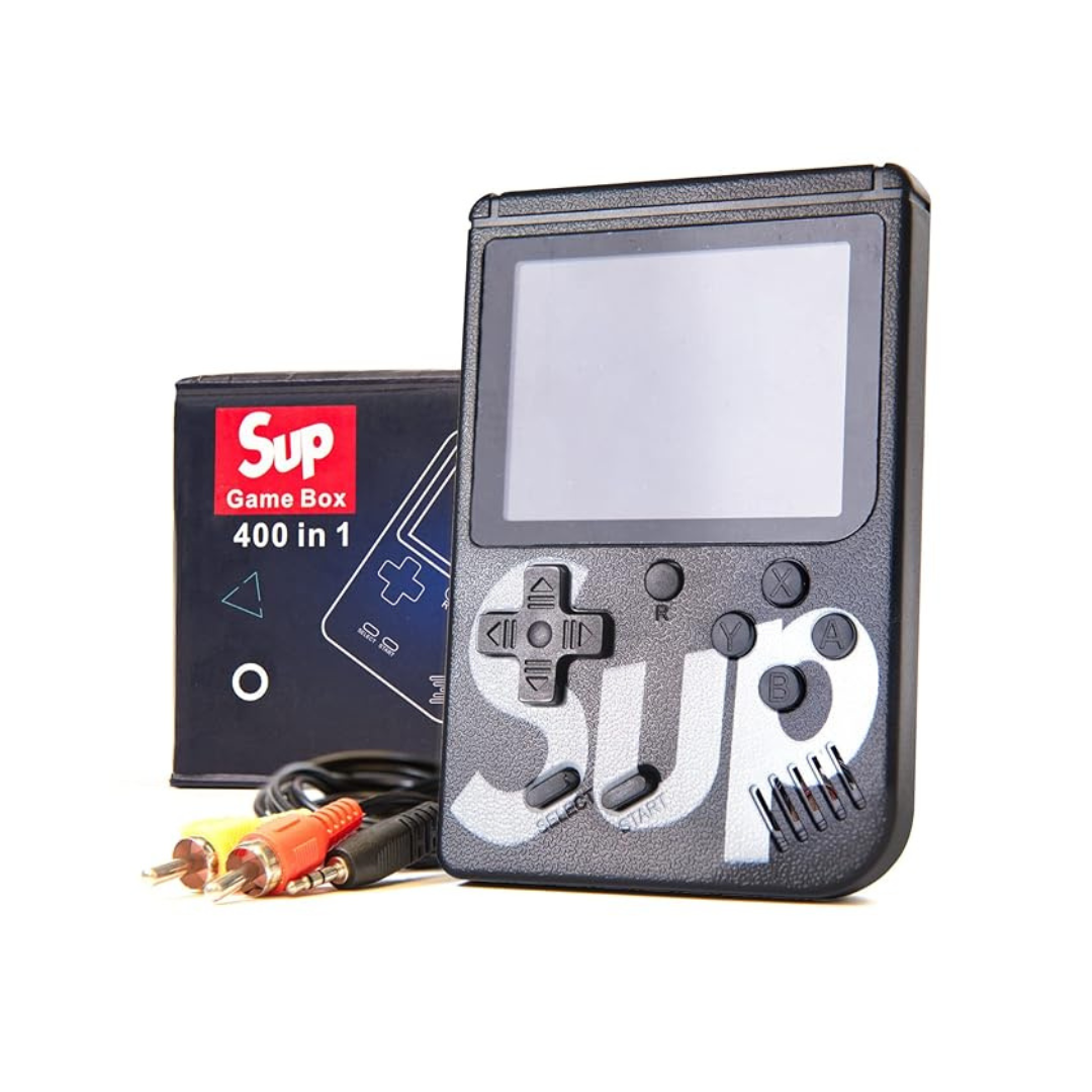 SUP Game Box | 400 in 1 Classic Retro Games | Rechargeable Handheld Console