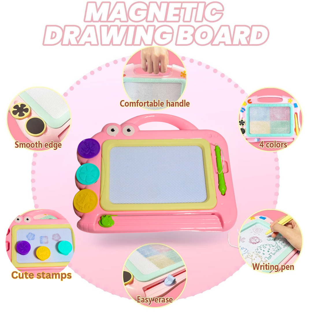 Colourful Magnetic Drawing Board for Kids