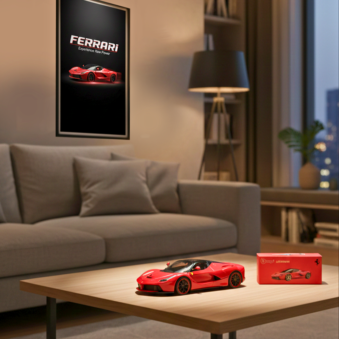 🔥 Bburago Ferrari LaFerrari 1:64 Scale Die-Cast Model | Official Licensed