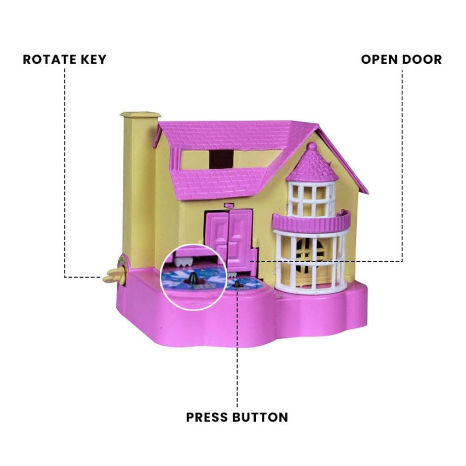 Money Bank Puppy House Combo Set for Kids | LCD Drawing Tablet with 6 Canvas Tracing Panels | Crystal Lamp USB | 2.0mm Pencil | Unlimited Pencil | Big Sticker Set | Big Eraser Set