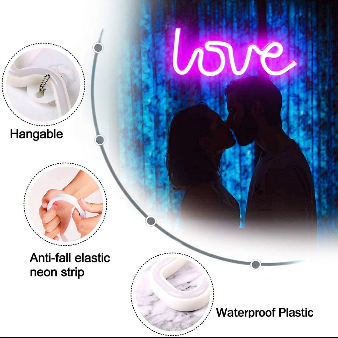 Magic Mirror Love Light and Creative Lamp Combo