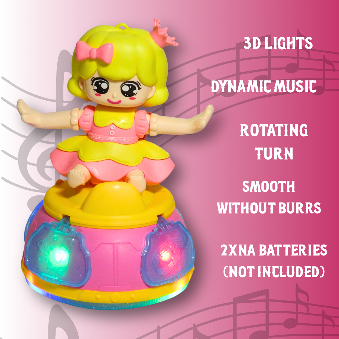 Dazzling Princess with Light & Sound – Magical Playtime Friend! (Random Colours)