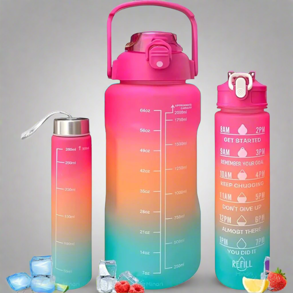 Kidsbestie- 3 Leakproof Water Bottle