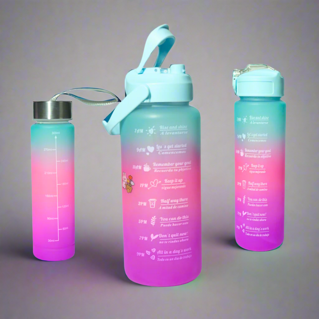 Kidsbestie-3 Leakproof  Water Bottle For Gym Office and Home