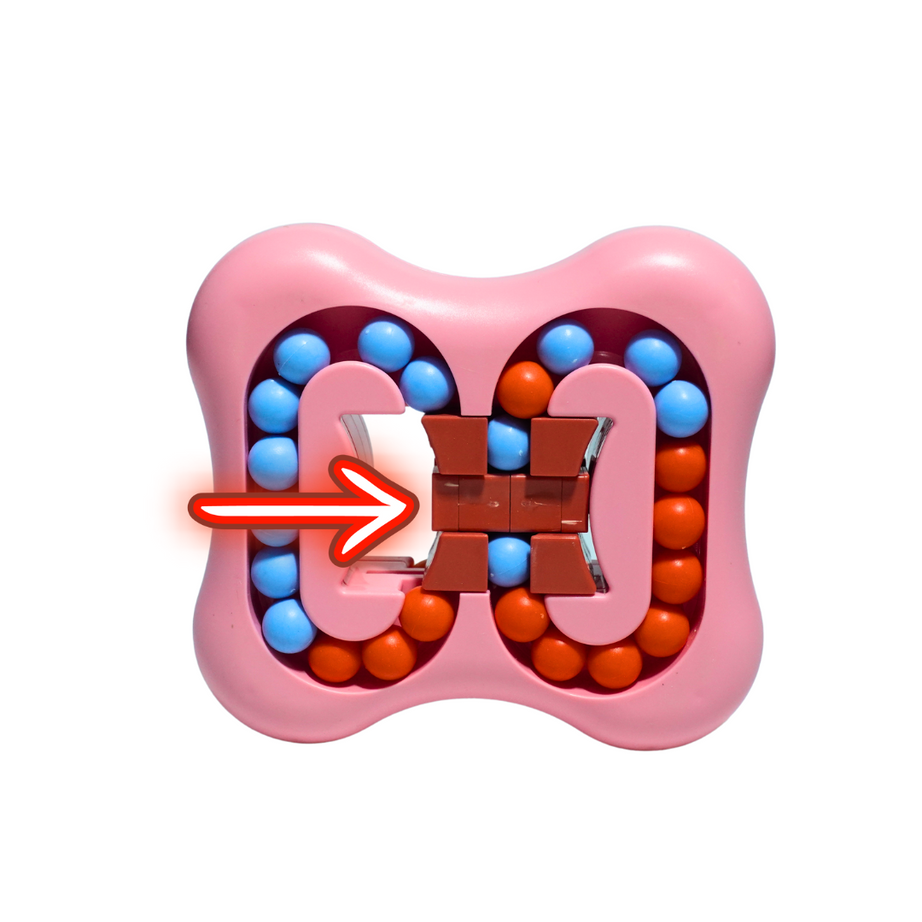 Rotating Magic Bean Cube Intelligent Stress Relief Toy