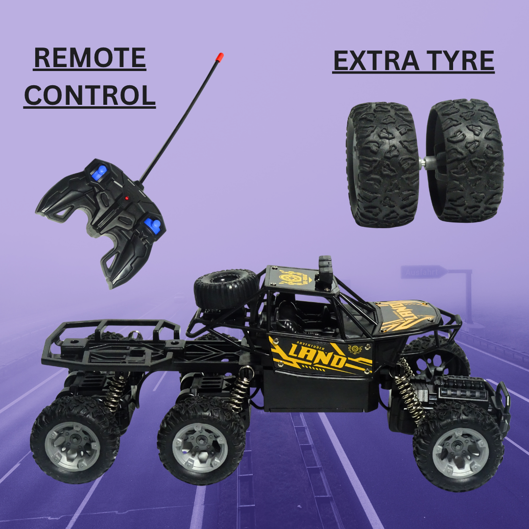 Rock Crawler Remote Control Car for Kids | KidsBestie(Random colours)