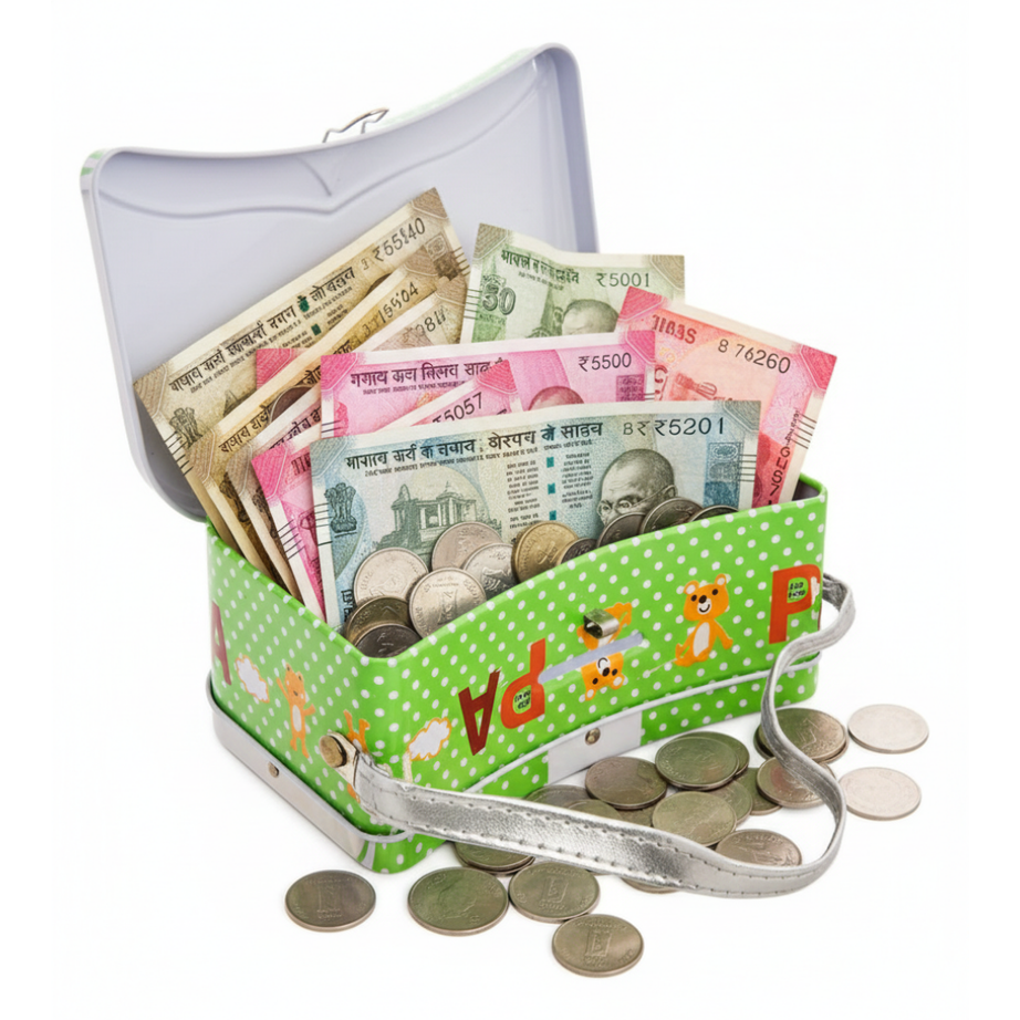 Hand Bag Metal Money Bag – Stylish & Secure Savings