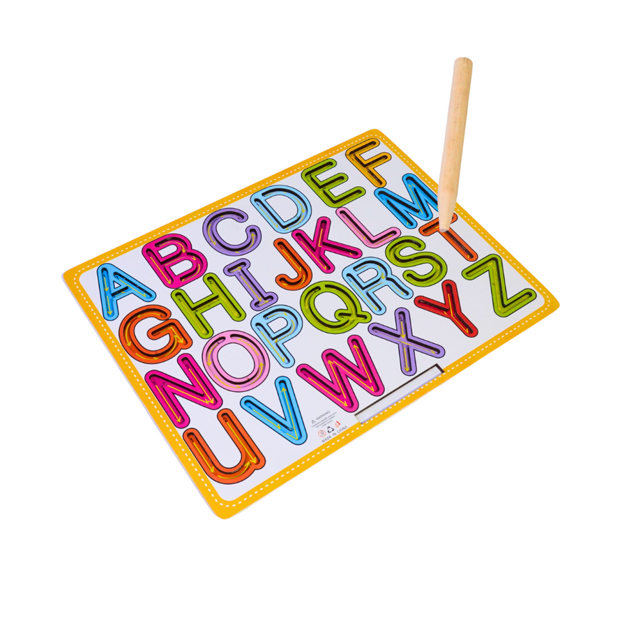 Colourful Alphabets Tracing Educational Board | KidsBestie