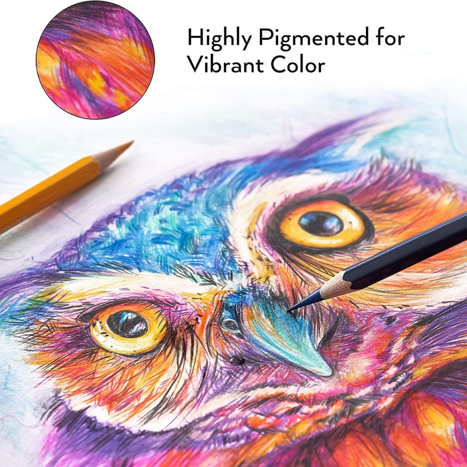 12 Shades Colour Pencil Set | Smooth Coloring Pencils for Kids & Artists | Vibrant, Non-Toxic & Break-Resistant