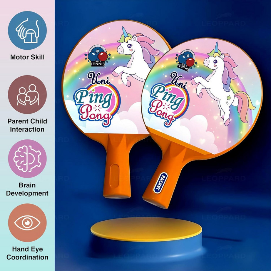 Ping Pong Table Tennis Rackets | Durable, Lightweight & Comfortable Grip