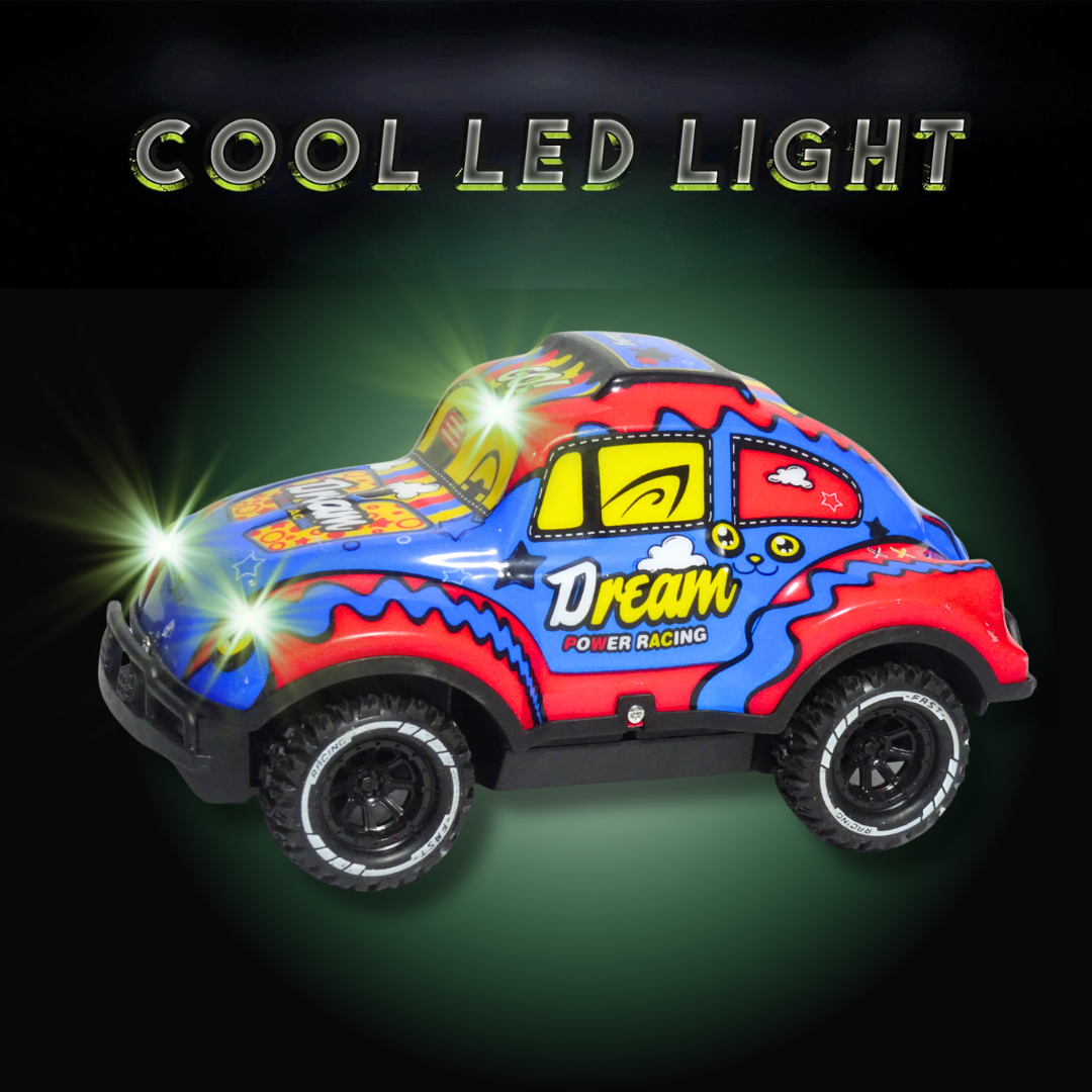 Superior RC Car with 4 Functions | KidsBestie(Random colours)