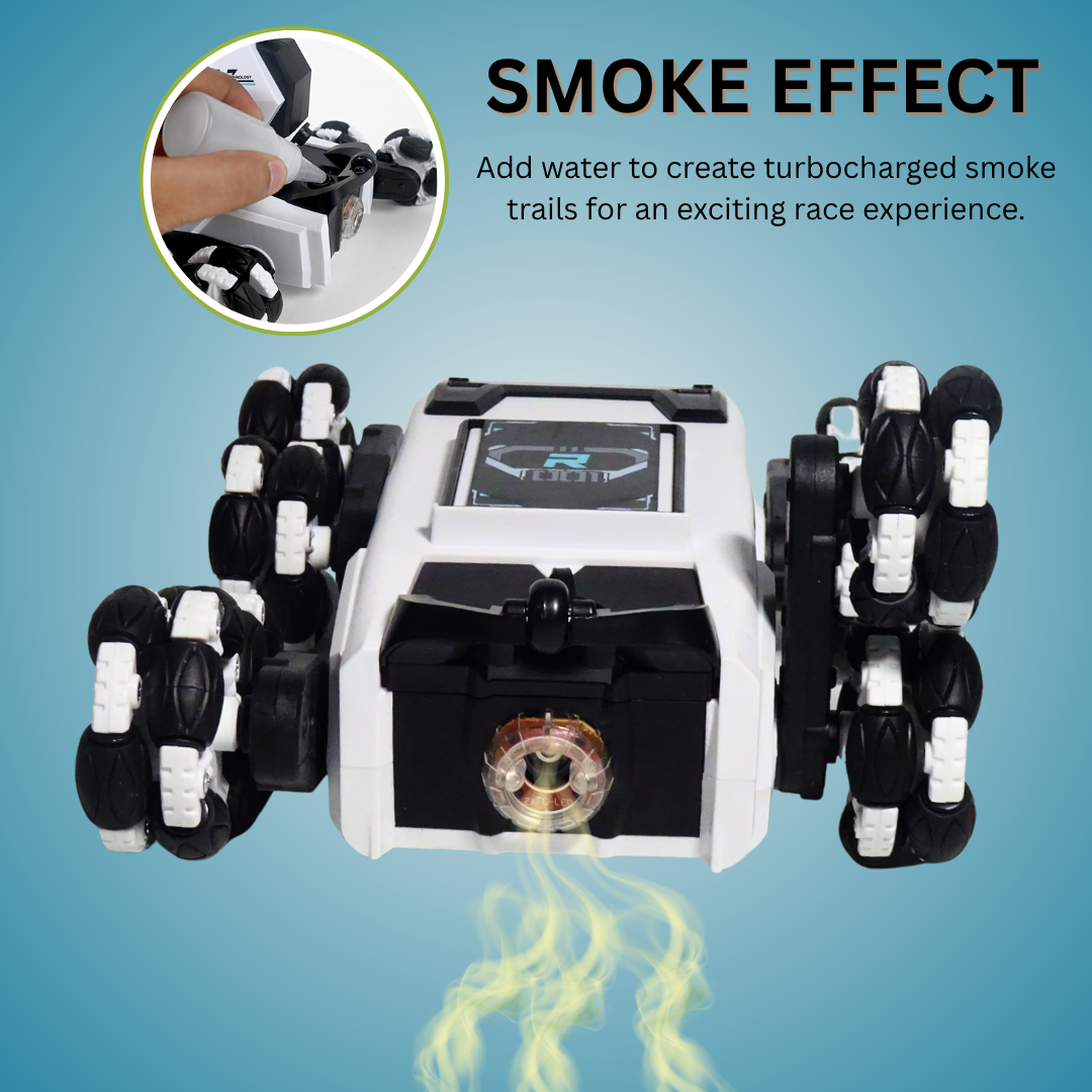 Robot Dog Car with Smoke Effect for Kids | KidsBestie