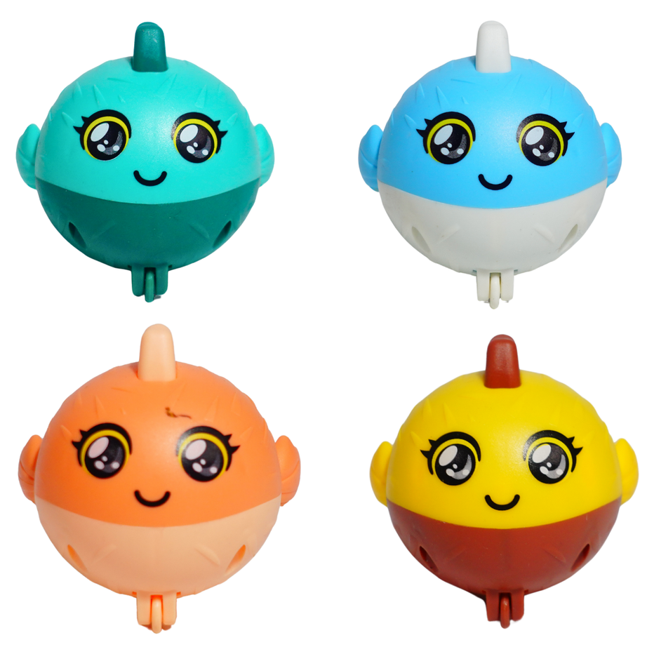 Fish Pull Back Toy for Kids (Random Colours)