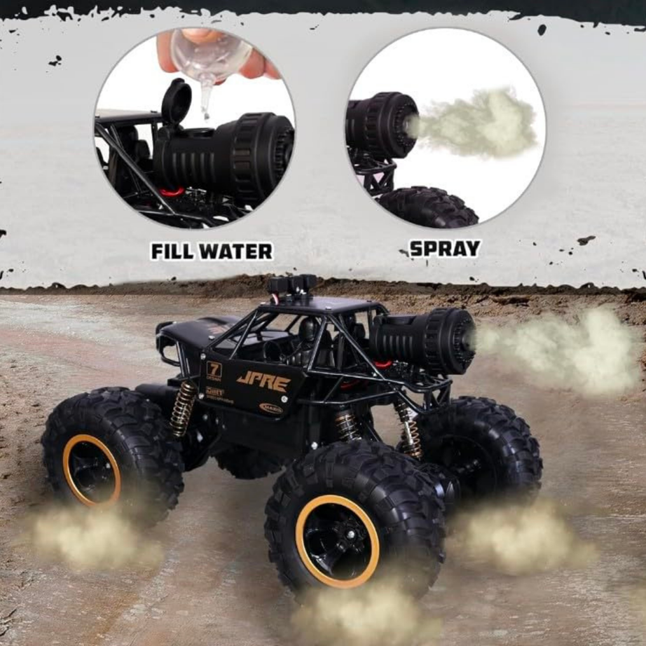 720p Camera RC Rock Crawler Alloy RC Car with Mist Smoke