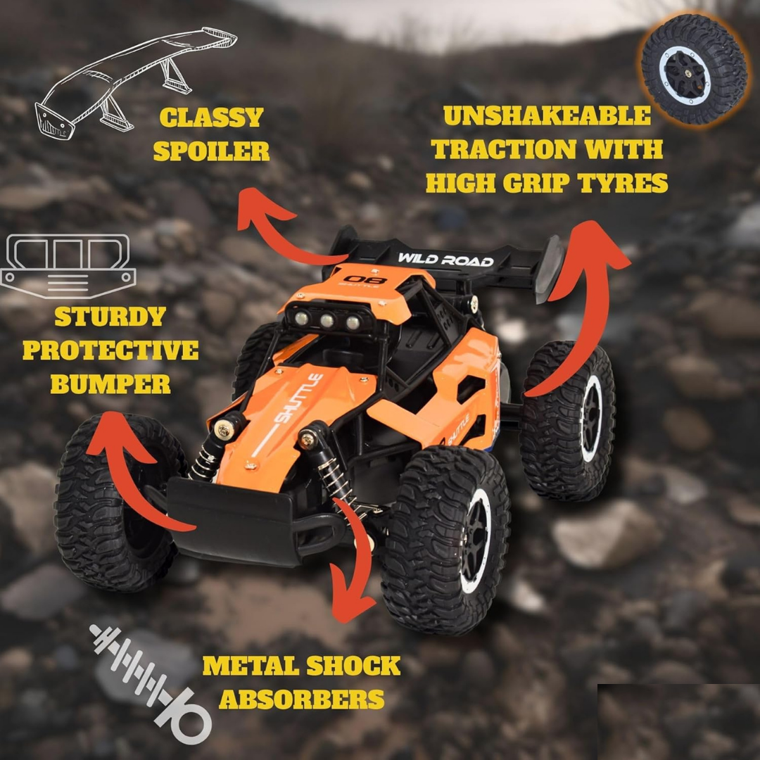 5-Channel RC Full-Function High-Speed Drift Off-Road Car – Power Meets Precision ( Random Colours)